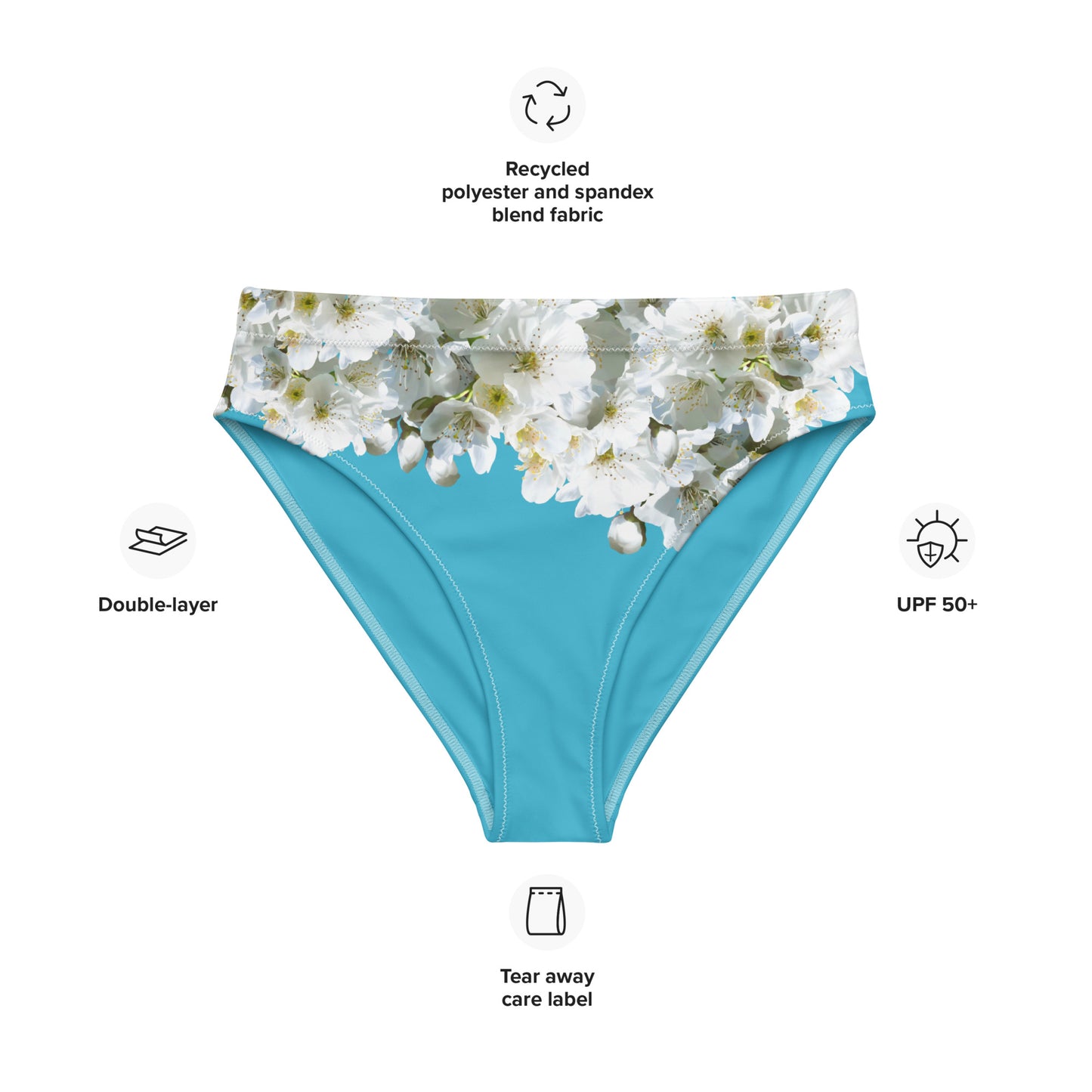 Braguita de bikini sostenible | Flor de Cerezo – Diseño Nekolindo