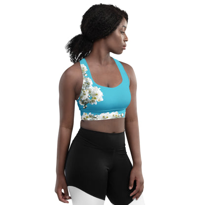 Sujetador deportivo sostenible | Flor de Cerezo – Diseño Nekolindo