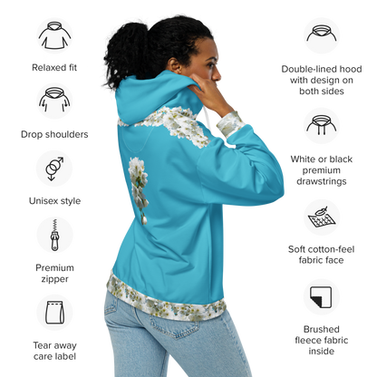 Sudadera sostenible unisex | Flor de Cerezo – Diseño Nekolindo