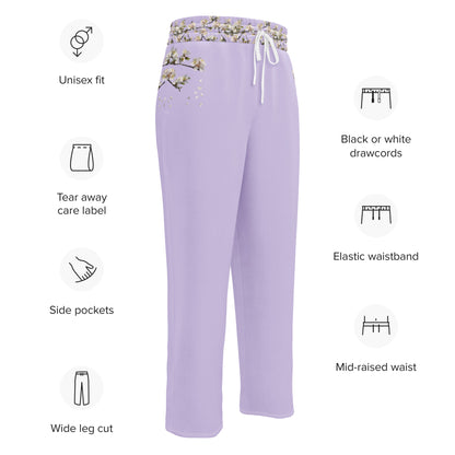 Pantalón de chándal sostenible | Flor de Almendro – Diseño Nekolindo