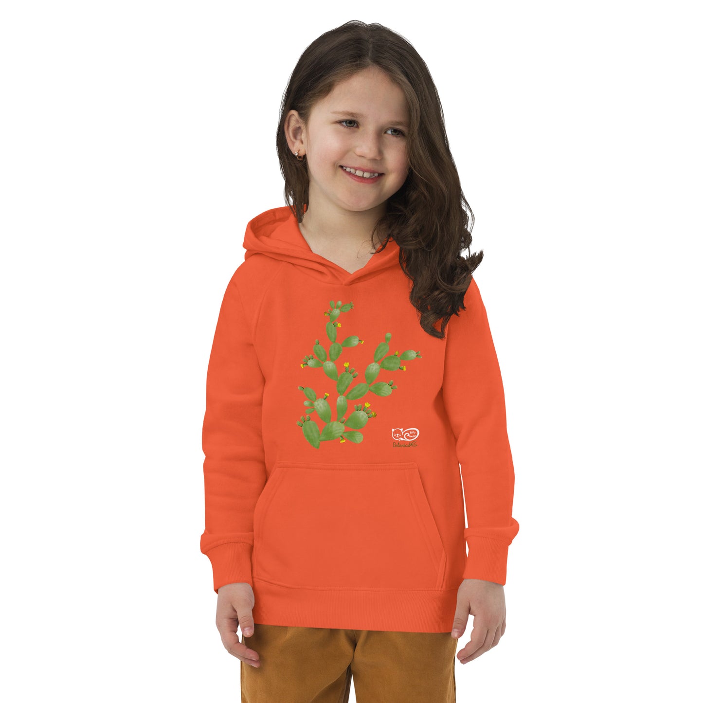 Sudadera sostenible infantil | Cactus – Diseño Nekolindo
