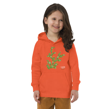 Sudadera sostenible infantil | Cactus – Diseño Nekolindo