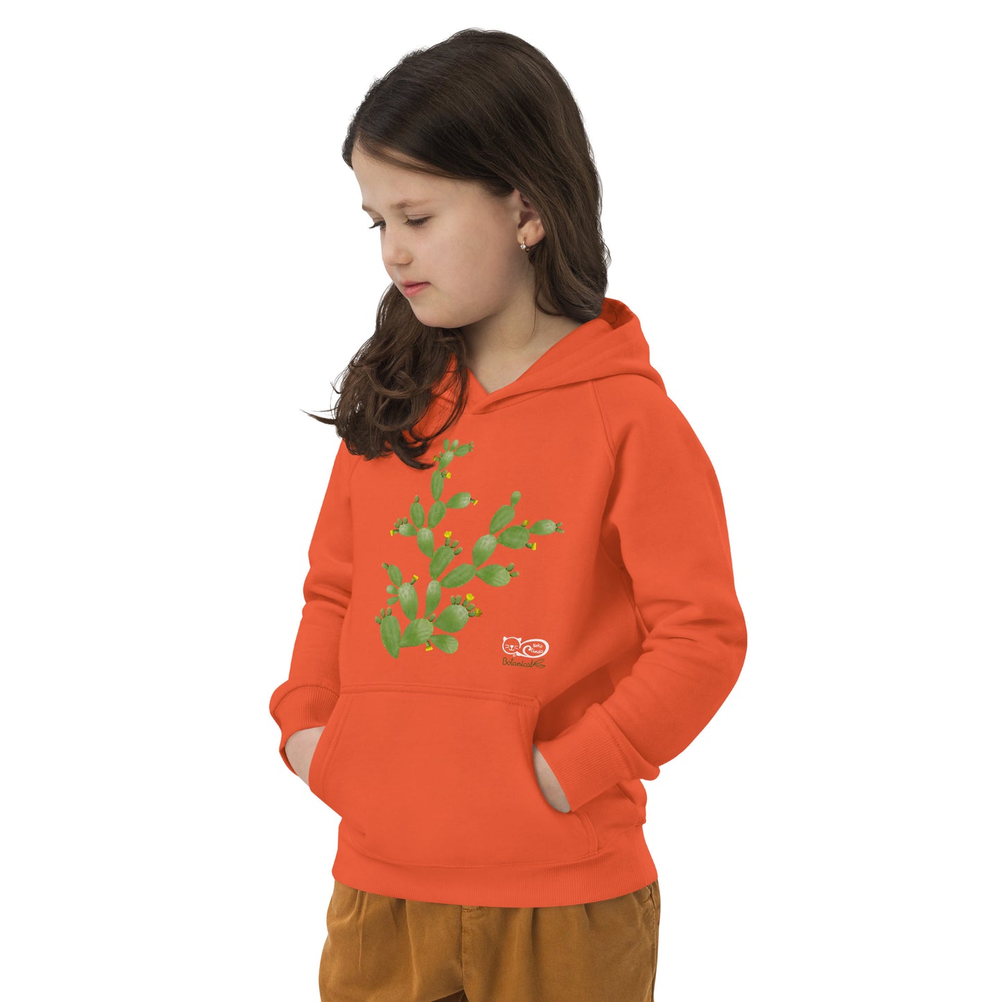 Sudadera sostenible infantil | Cactus – Diseño Nekolindo