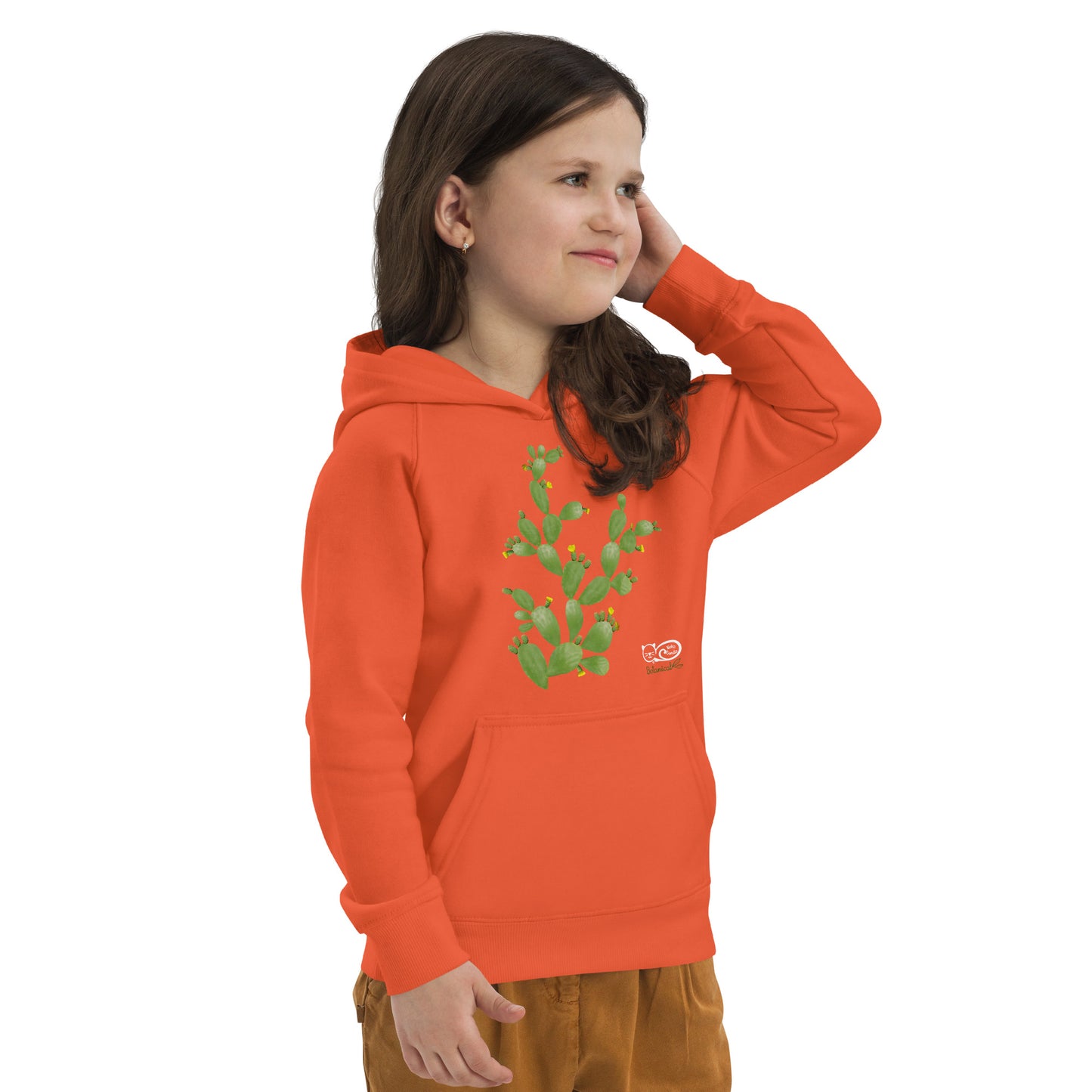 Sudadera sostenible infantil | Cactus – Diseño Nekolindo