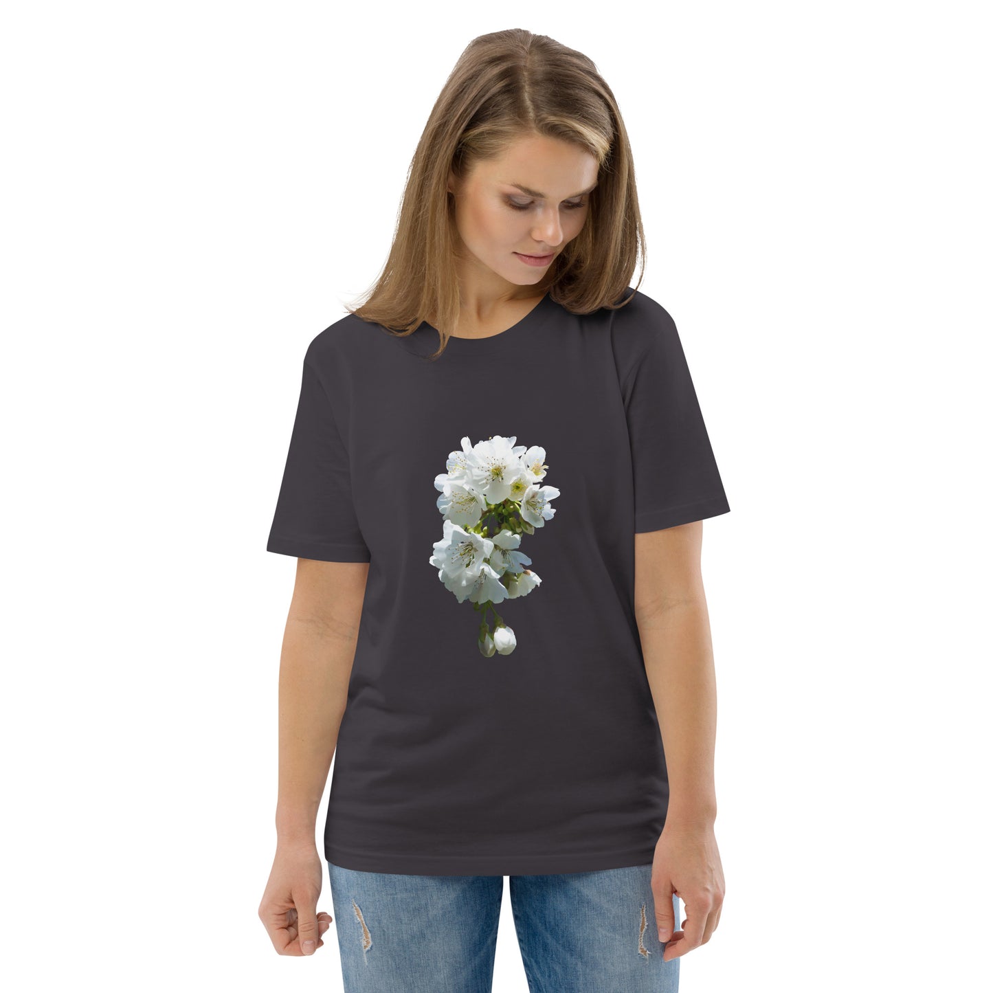 Camiseta sostenible unisex | Flor de Cerezo – Diseño Nekolindo