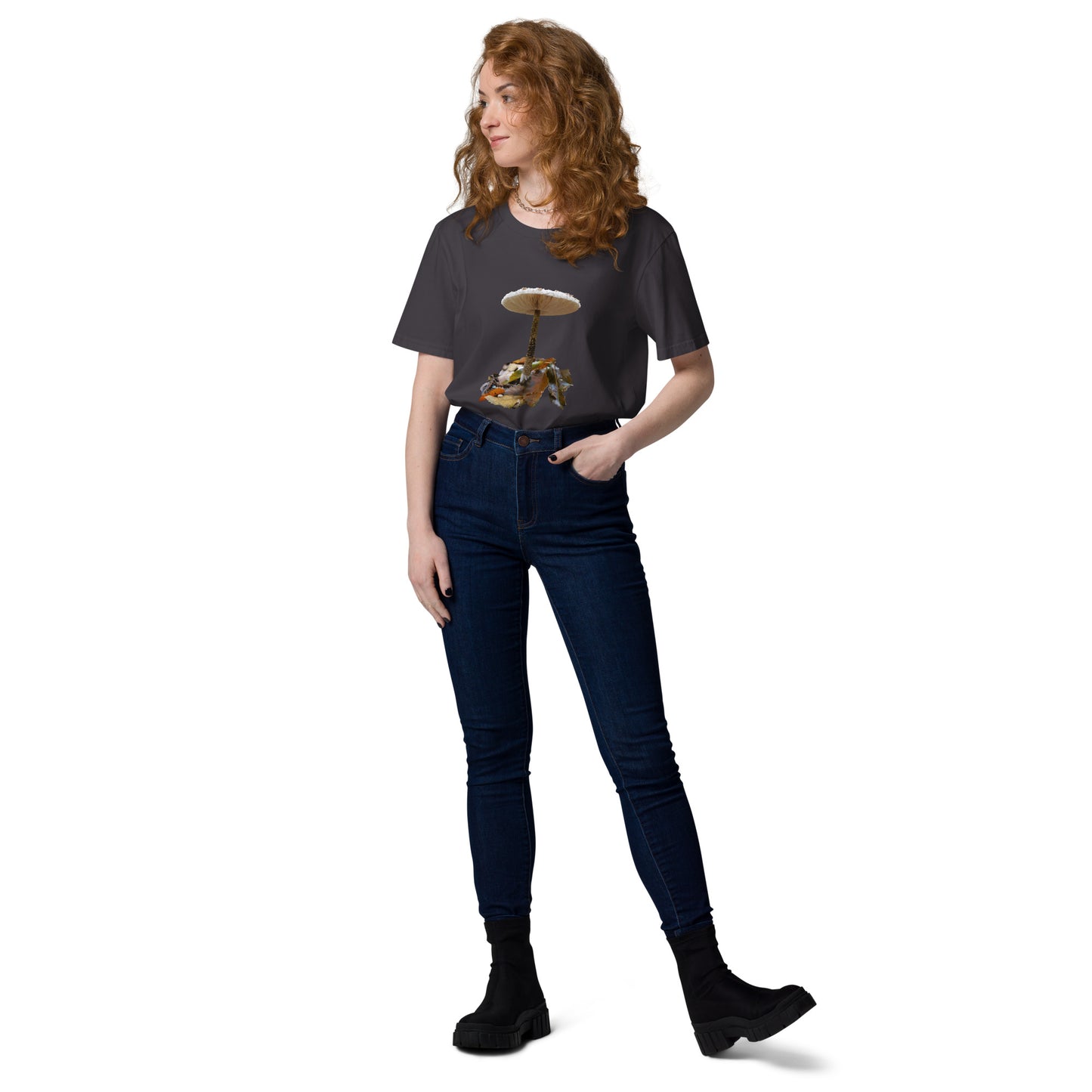 Camiseta sostenible mujer | Nacida entre hojas – Diseño Nekolindo