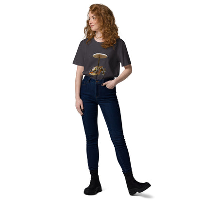 Camiseta sostenible mujer | Nacida entre hojas – Diseño Nekolindo