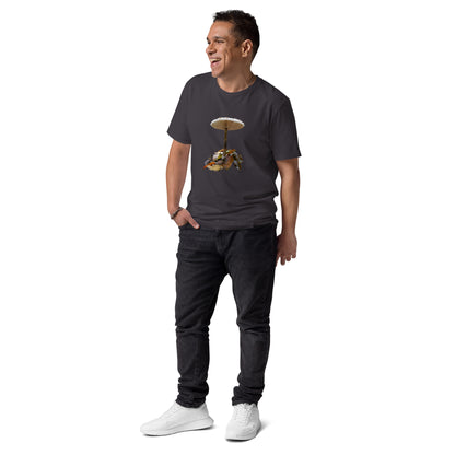 Camiseta sostenible hombre | Nacida entre hojas – Diseño Nekolindo