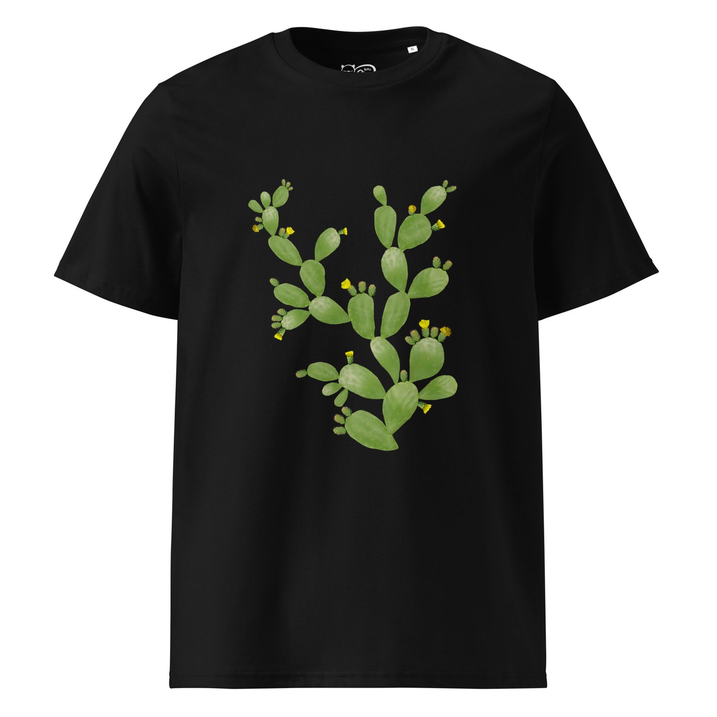 Camiseta sostenible Cactus mujer | Diseño botánico Nekolindo
