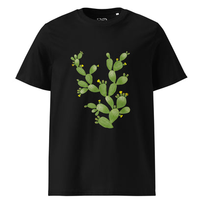 Camiseta sostenible Cactus hombre | Diseño botánico Nekolindo