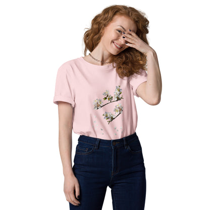 Camiseta sostenible unisex | Flor de Almendro – Diseño Nekolindo