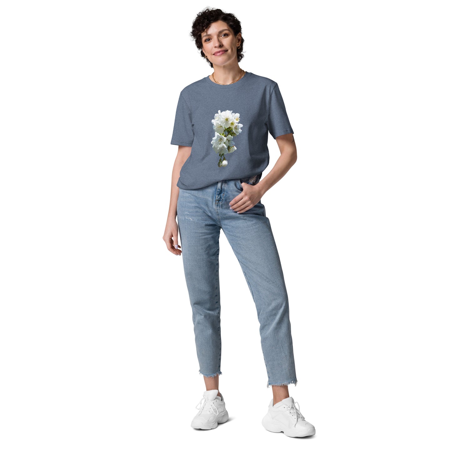 Camiseta sostenible unisex | Flor de Cerezo – Diseño Nekolindo