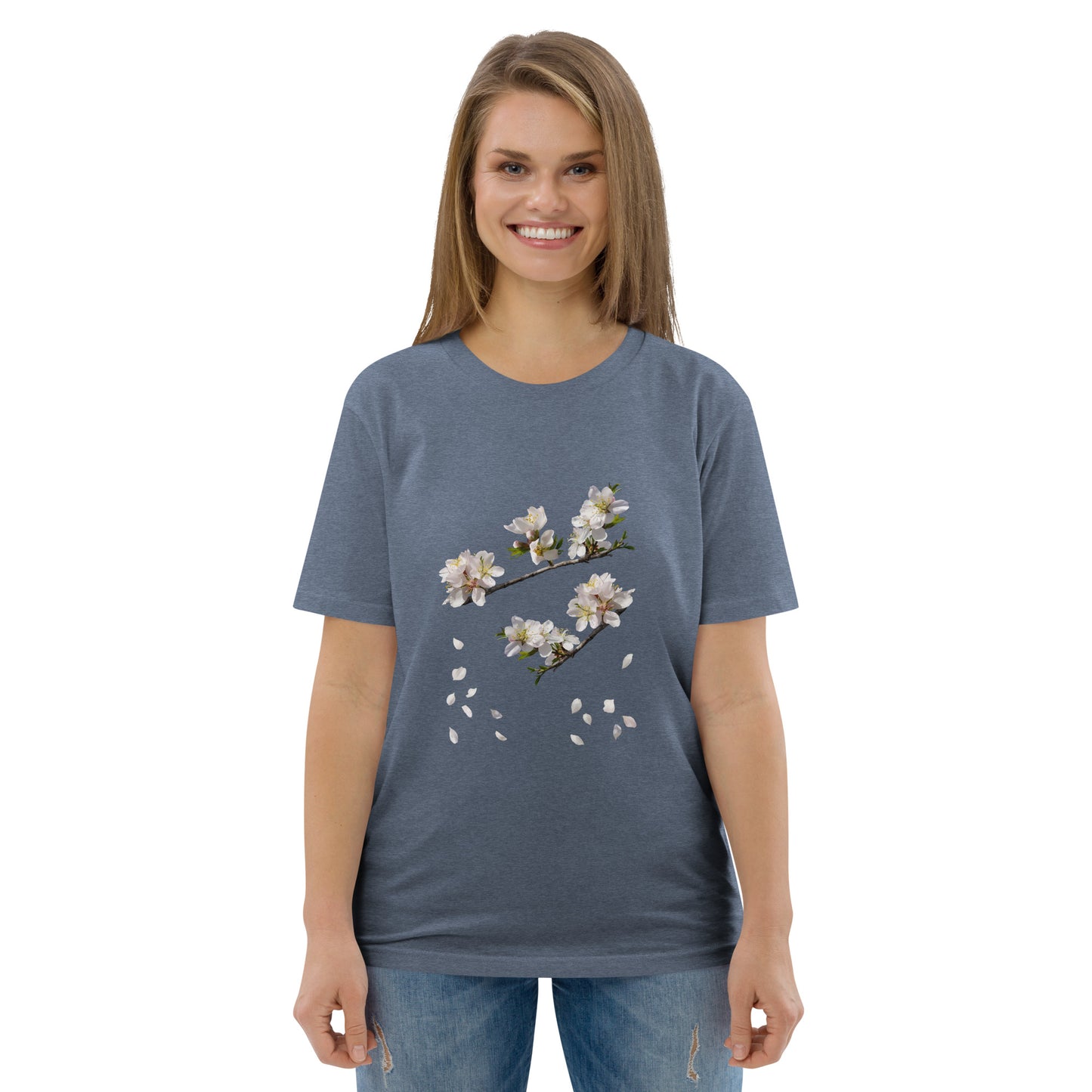 Camiseta sostenible unisex | Flor de Almendro – Diseño Nekolindo
