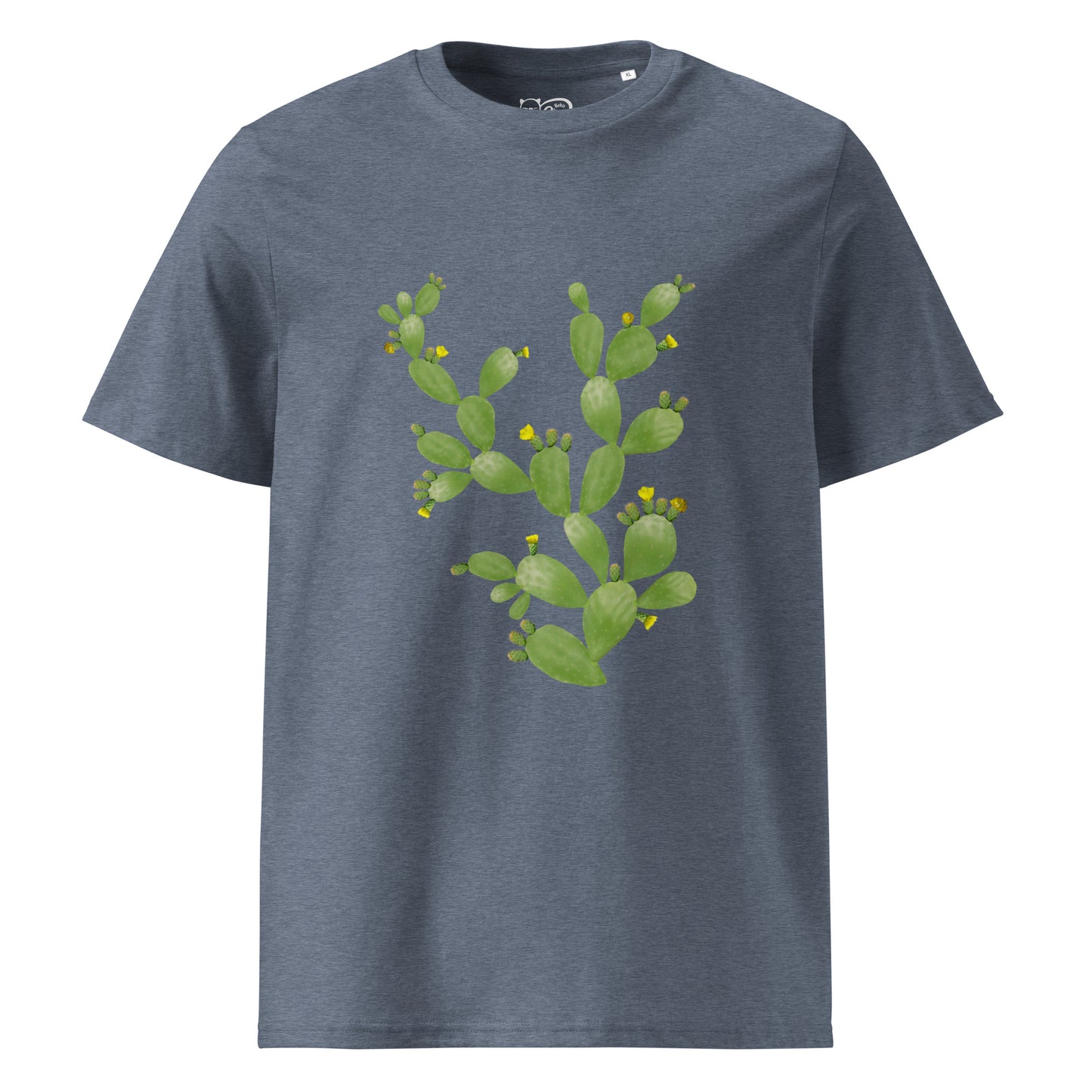 Camiseta sostenible Cactus mujer | Diseño botánico Nekolindo