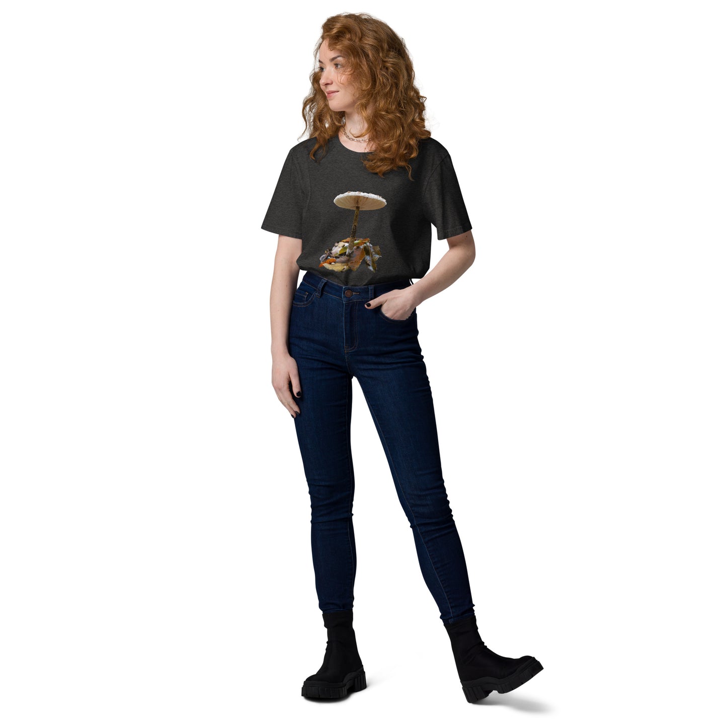 Camiseta sostenible mujer | Nacida entre hojas – Diseño Nekolindo