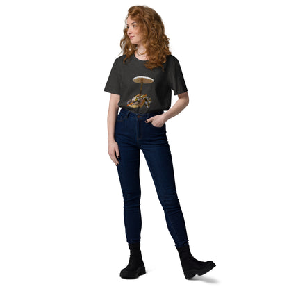 Camiseta sostenible mujer | Nacida entre hojas – Diseño Nekolindo