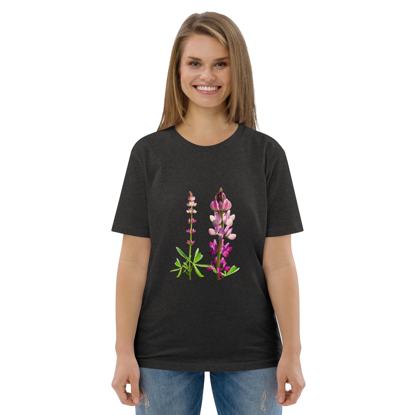 Camiseta sostenible unisex | Lupinus – Diseño Nekolindo