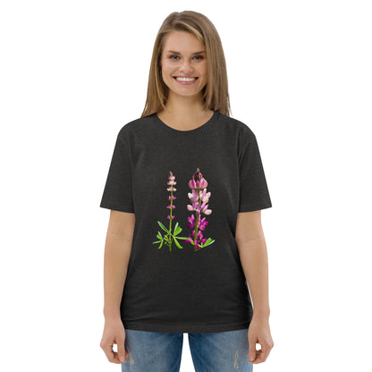 Camiseta sostenible unisex | Lupinus – Diseño Nekolindo