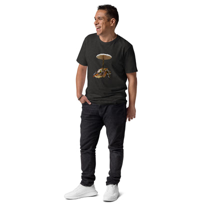 Camiseta sostenible hombre | Nacida entre hojas – Diseño Nekolindo