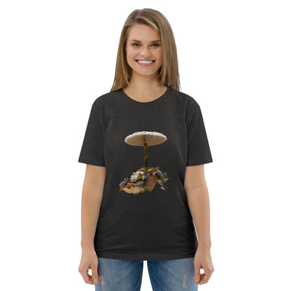 Camiseta sostenible mujer | Nacida entre hojas – Diseño Nekolindo