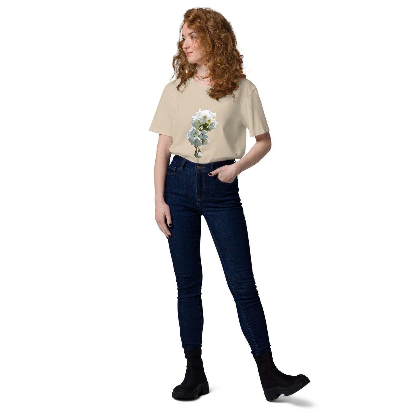 Camiseta sostenible unisex | Flor de Cerezo – Diseño Nekolindo