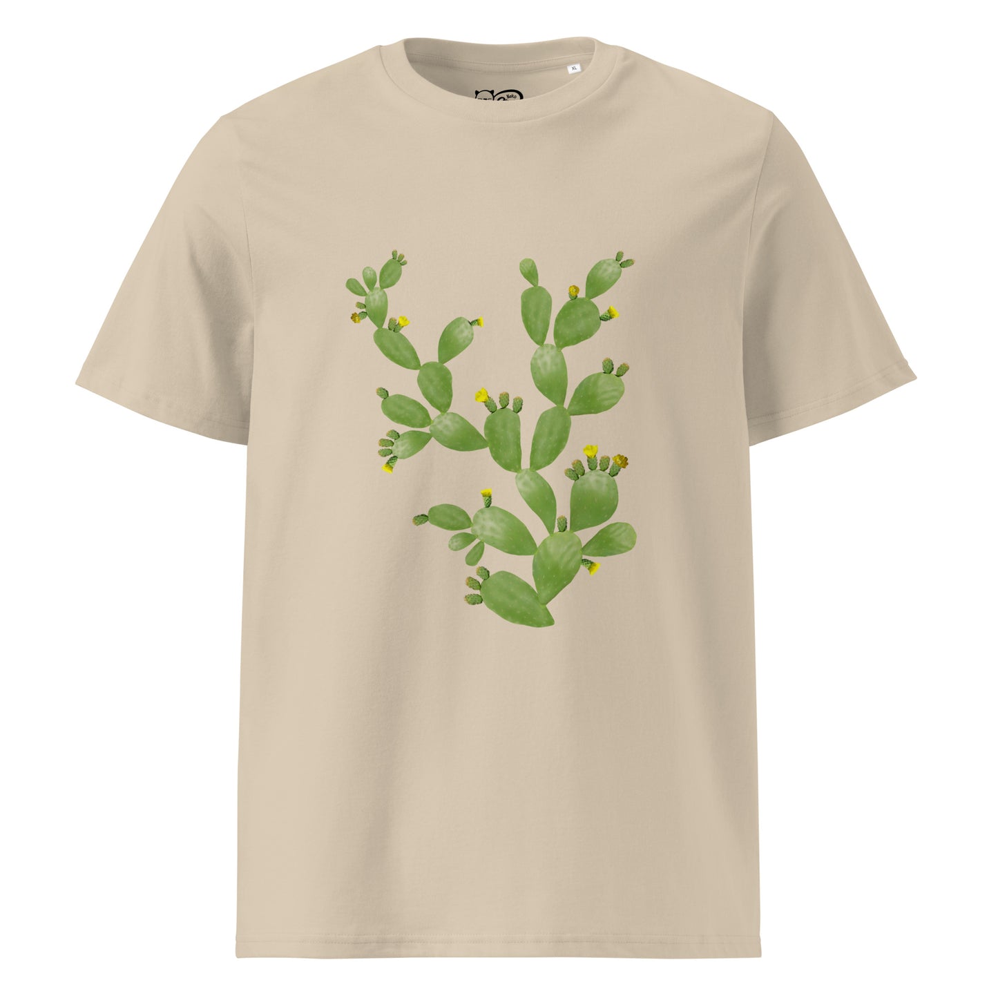 Camiseta sostenible Cactus mujer | Diseño botánico Nekolindo