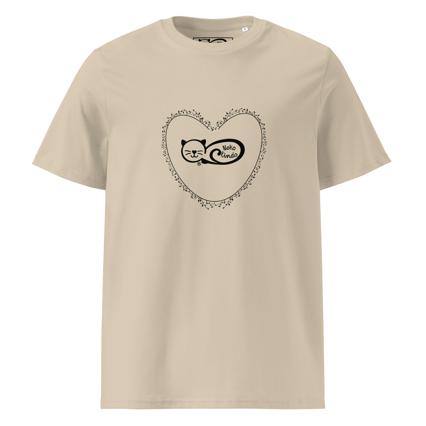 Camiseta sostenible mujer | Corazón – Diseño Nekolindo