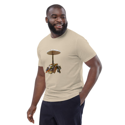 Camiseta sostenible hombre | Nacida entre hojas – Diseño Nekolindo