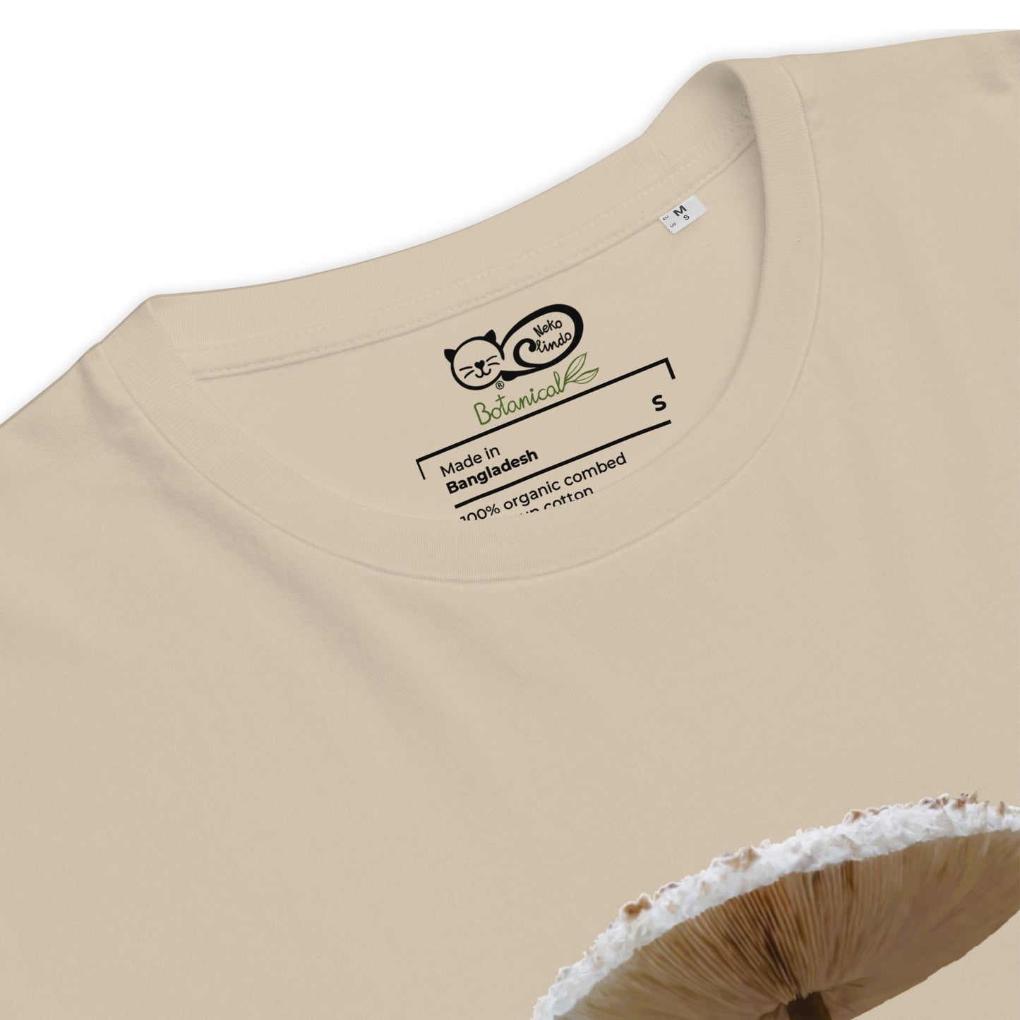 Camiseta sostenible hombre | Nacida entre hojas – Diseño Nekolindo