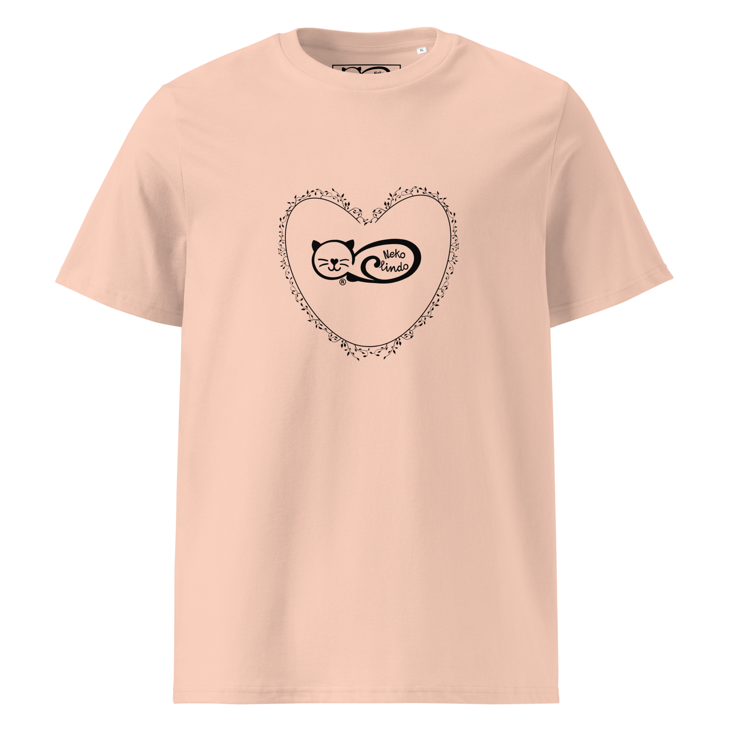 Camiseta sostenible mujer | Corazón – Diseño Nekolindo