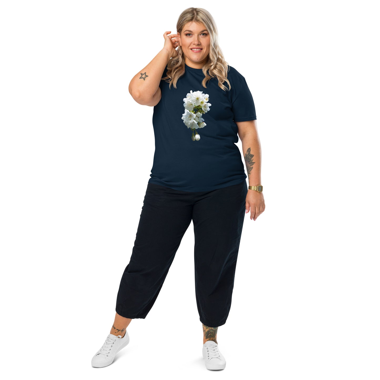 Camiseta sostenible unisex | Flor de Cerezo – Diseño Nekolindo