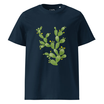Camiseta sostenible Cactus mujer | Diseño botánico Nekolindo