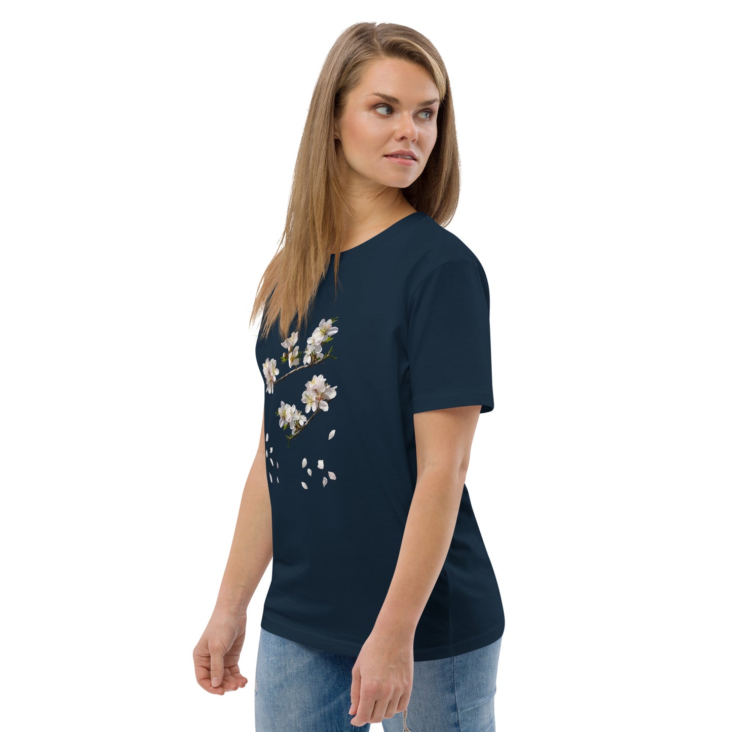 Camiseta sostenible unisex | Flor de Almendro – Diseño Nekolindo