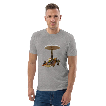 Camiseta sostenible hombre | Nacida entre hojas – Diseño Nekolindo