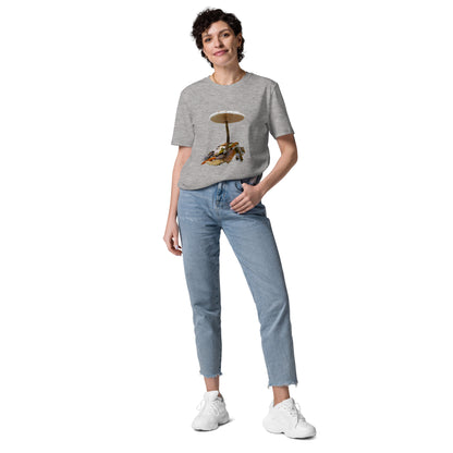 Camiseta sostenible mujer | Nacida entre hojas – Diseño Nekolindo
