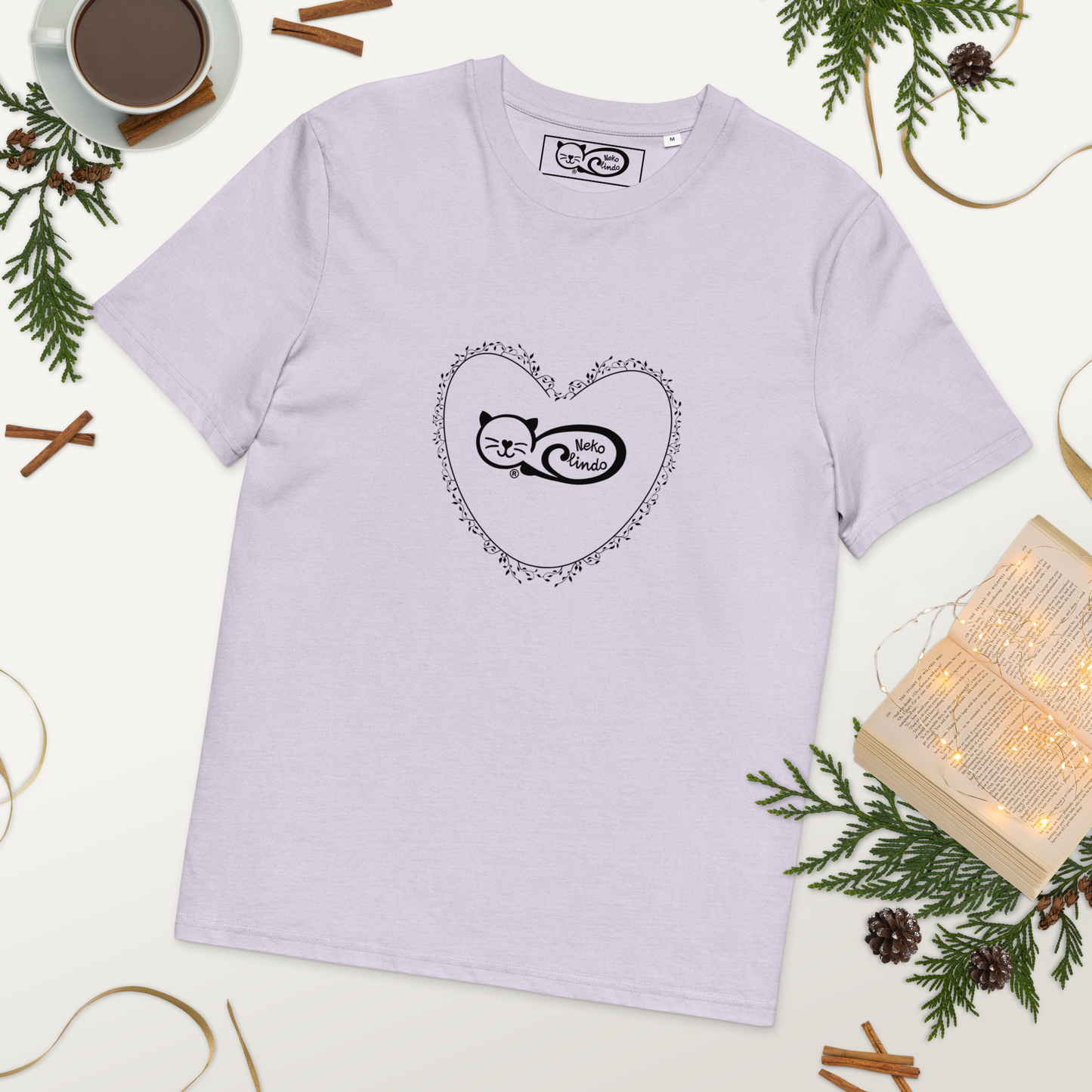 Camiseta sostenible mujer | Corazón – Diseño Nekolindo