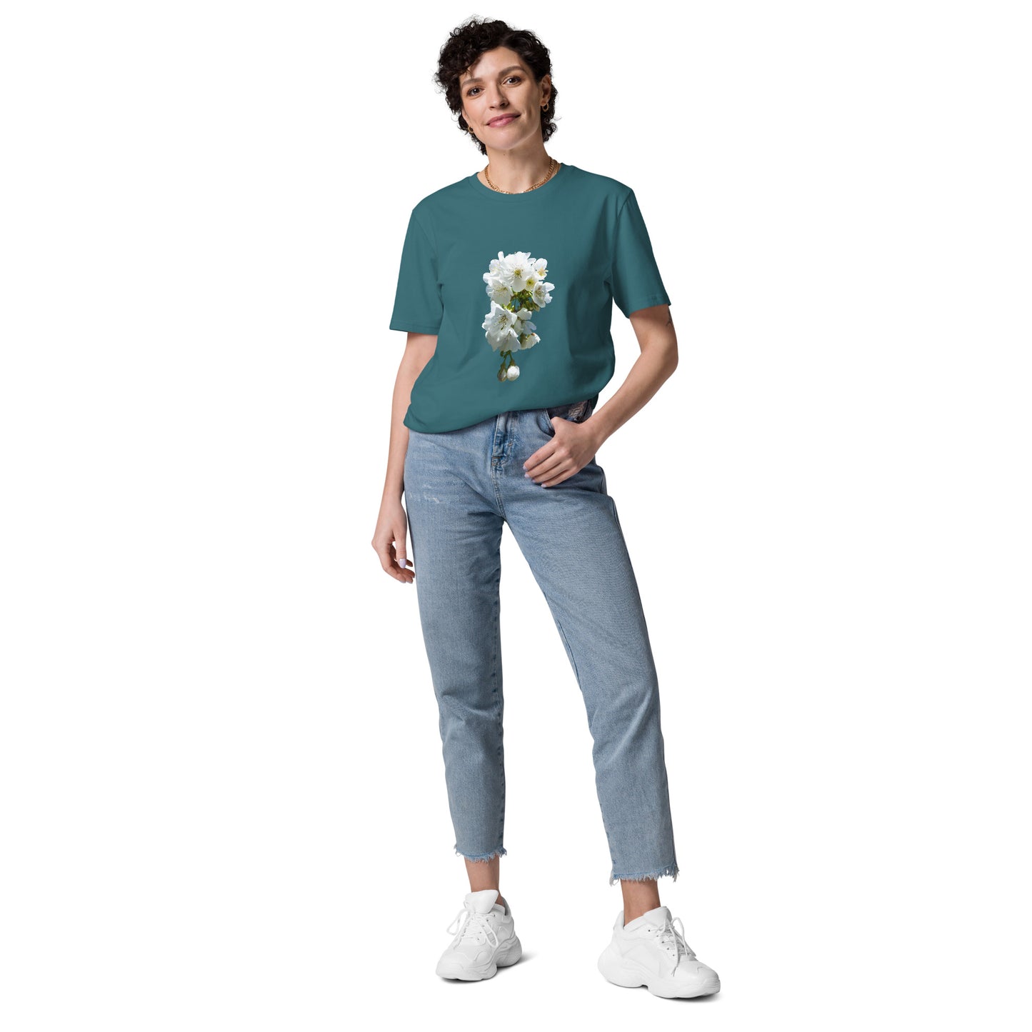Camiseta sostenible unisex | Flor de Cerezo – Diseño Nekolindo
