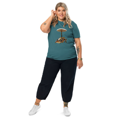 Camiseta sostenible mujer | Nacida entre hojas – Diseño Nekolindo