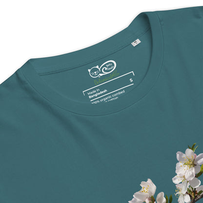 Camiseta sostenible unisex | Flor de Almendro – Diseño Nekolindo