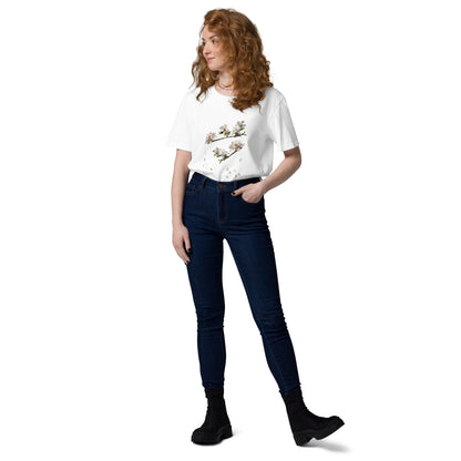 Camiseta sostenible unisex | Flor de Almendro – Diseño Nekolindo