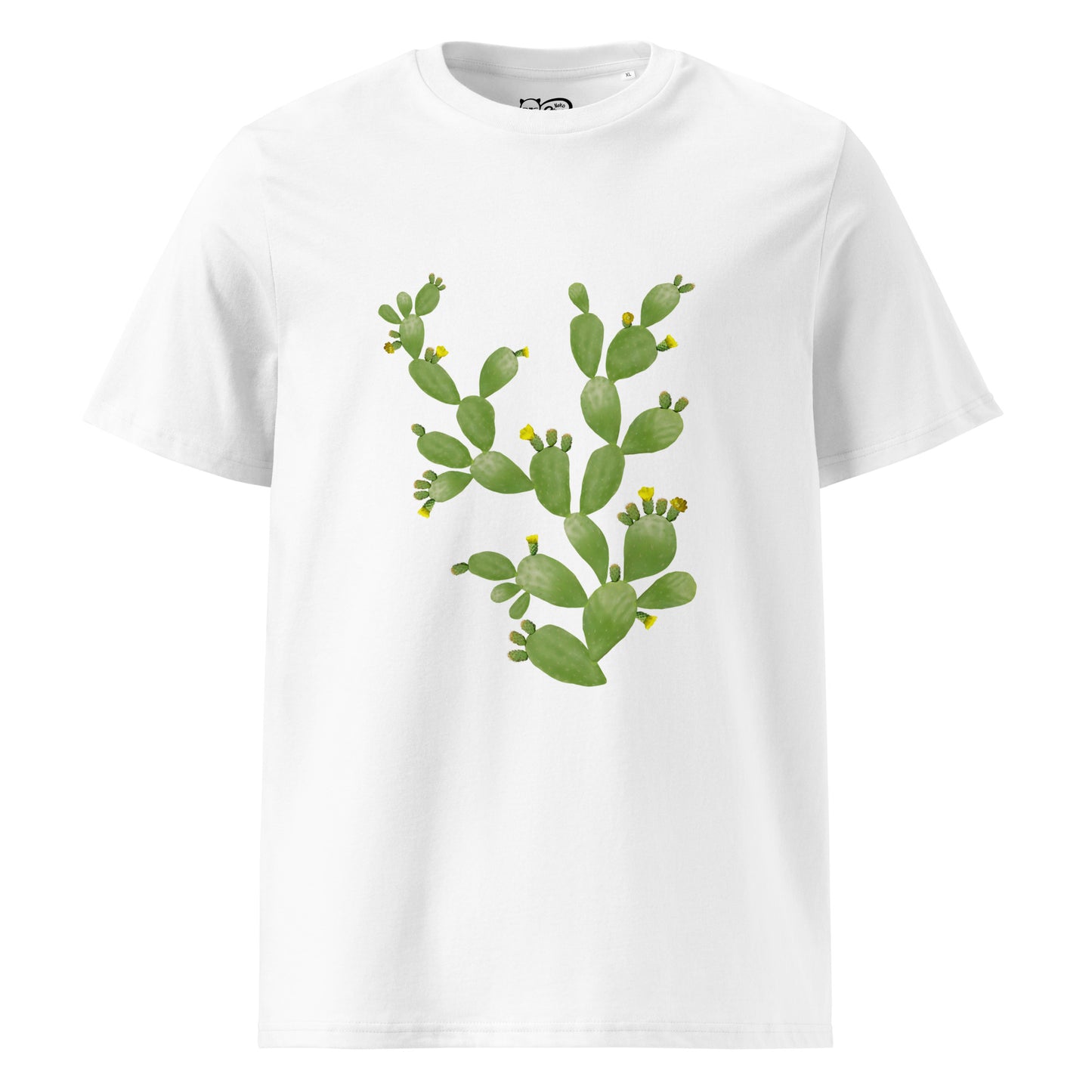 Camiseta sostenible Cactus mujer | Diseño botánico Nekolindo