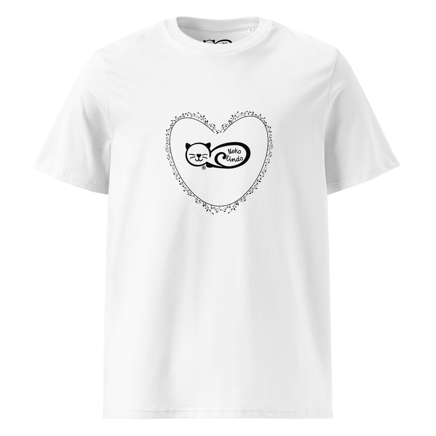 Camiseta sostenible mujer | Corazón – Diseño Nekolindo