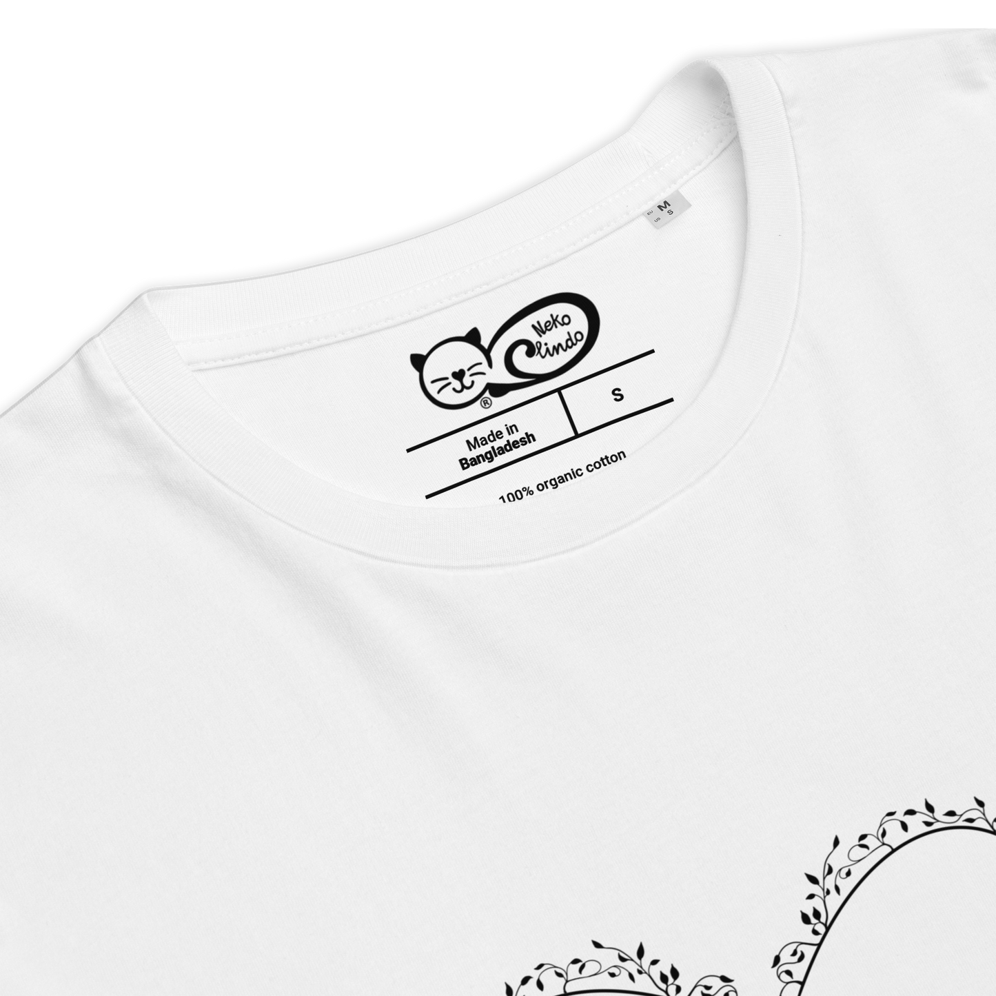 Camiseta sostenible mujer | Corazón – Diseño Nekolindo