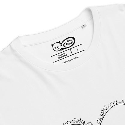 Camiseta sostenible mujer | Corazón – Diseño Nekolindo